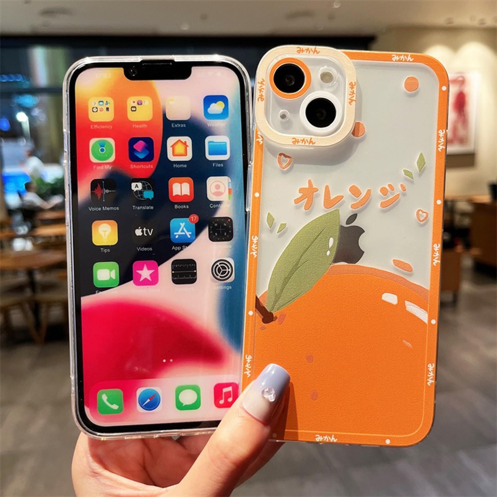 Amazon.co.jp: フルーツオレンジ携帯ケース iphone14/13/12/11