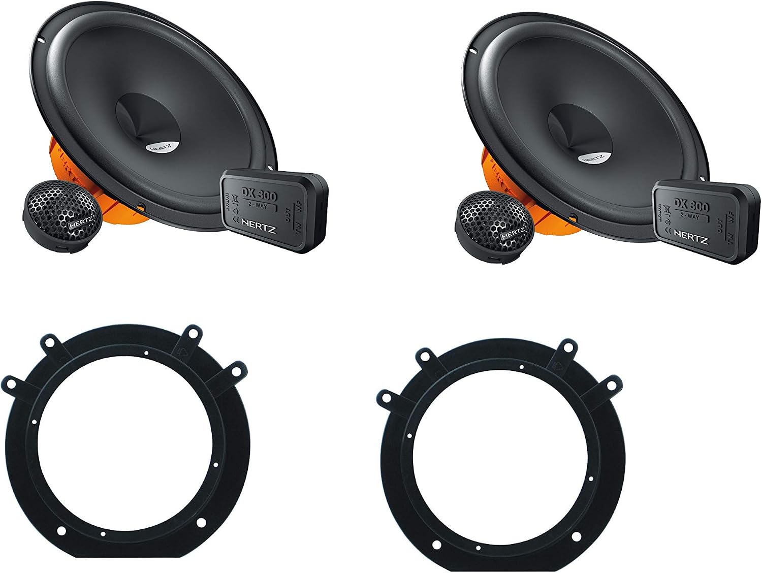 Hertz DSK 165.3 Kit Altoparlanti 2 Vie 16,5 Cm Con Adattatori Per Fiat 500 – Montaggio Anteriore Facile - 3