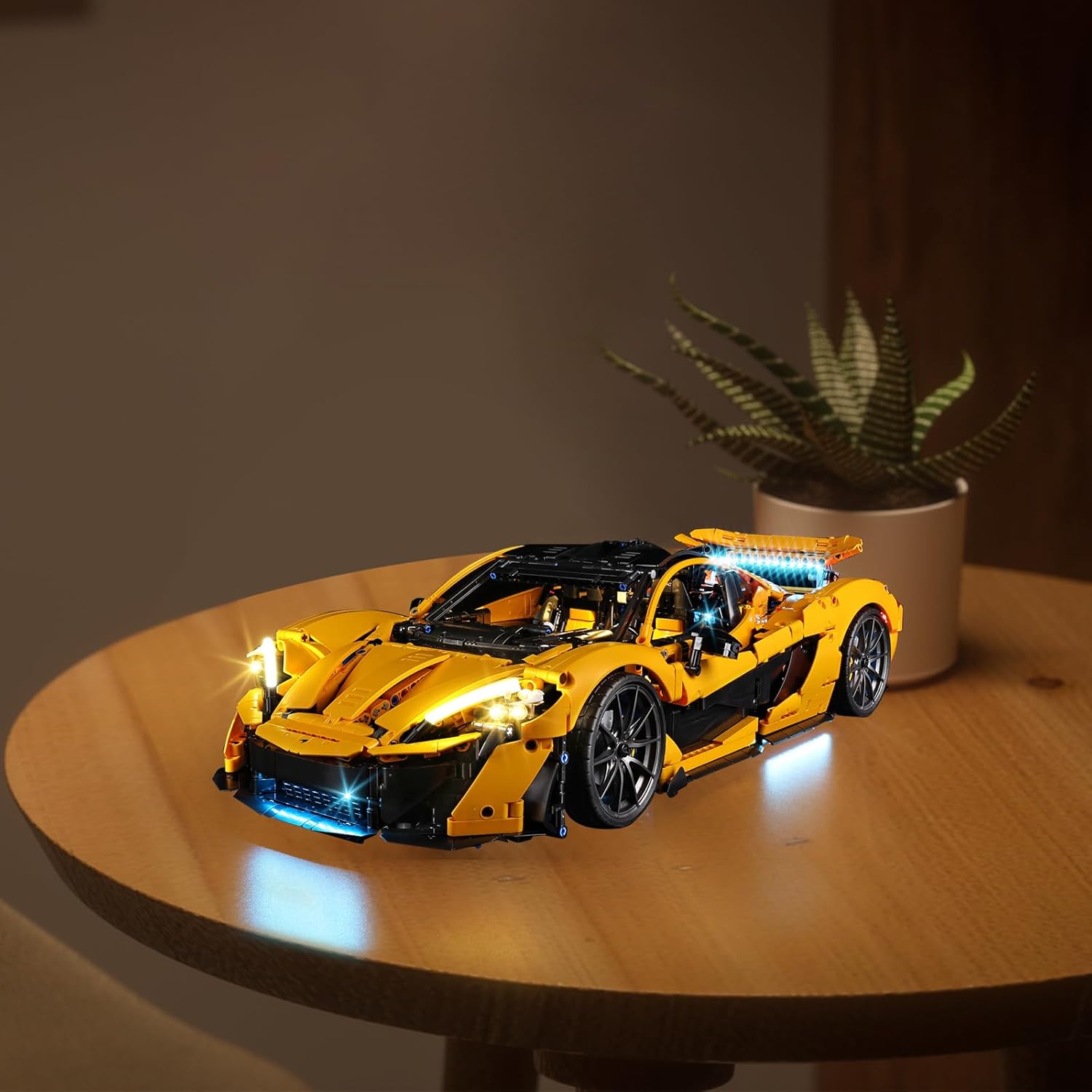 Kyglaring LED Light Kit Compatible with Lego Technic McLaren P1 42172 Building Blocks, Lights Only (Model Not Included), RC Version