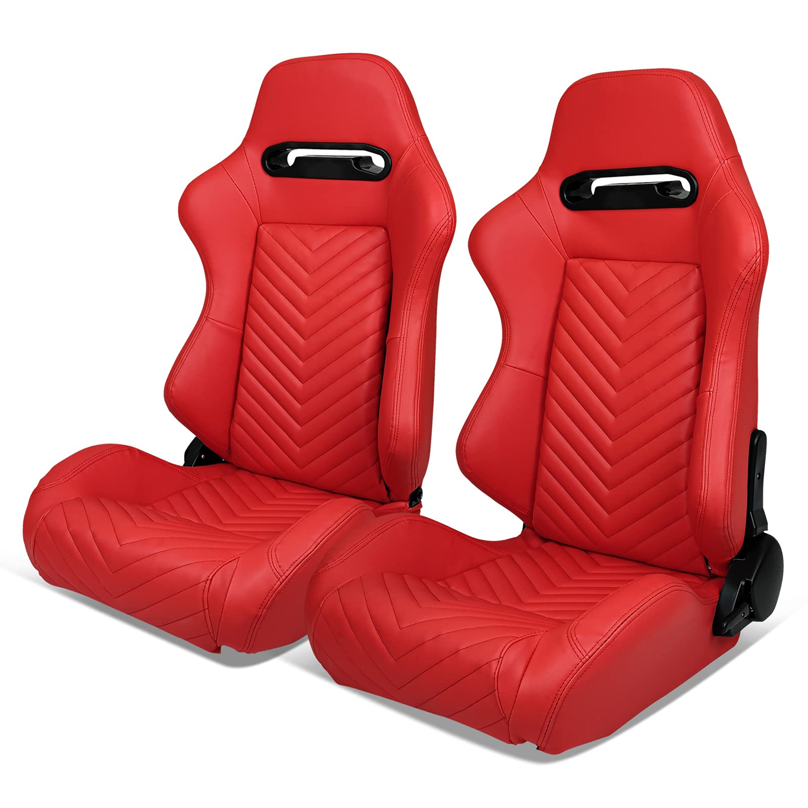 Racing Seats And Harness IKON MOTORSPORTS Universal Pair Racing Seats ...