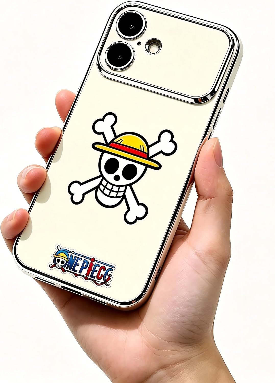 One Piece Soft TPU Protective Case for iPhone 16, Ultra‑Slim, Scratch‑Resistant Flexible Frame, Ideal Gift Choice