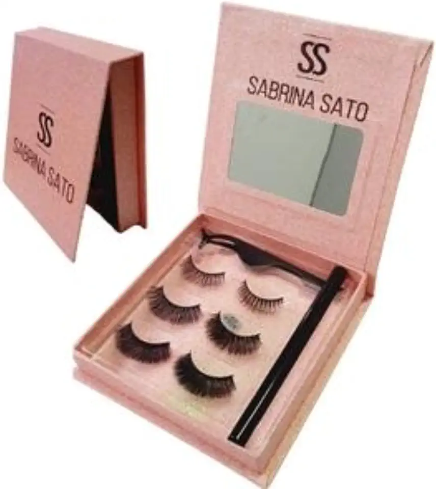 Sabrina Sato Cílios Magnéticos 3 Pares 5d Cheios Ss1333