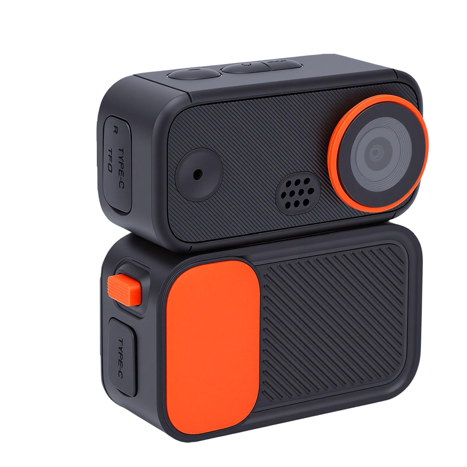 KIMISS Action Cam Magnetica, 2.7K HD con Obiettivo Grandangolare