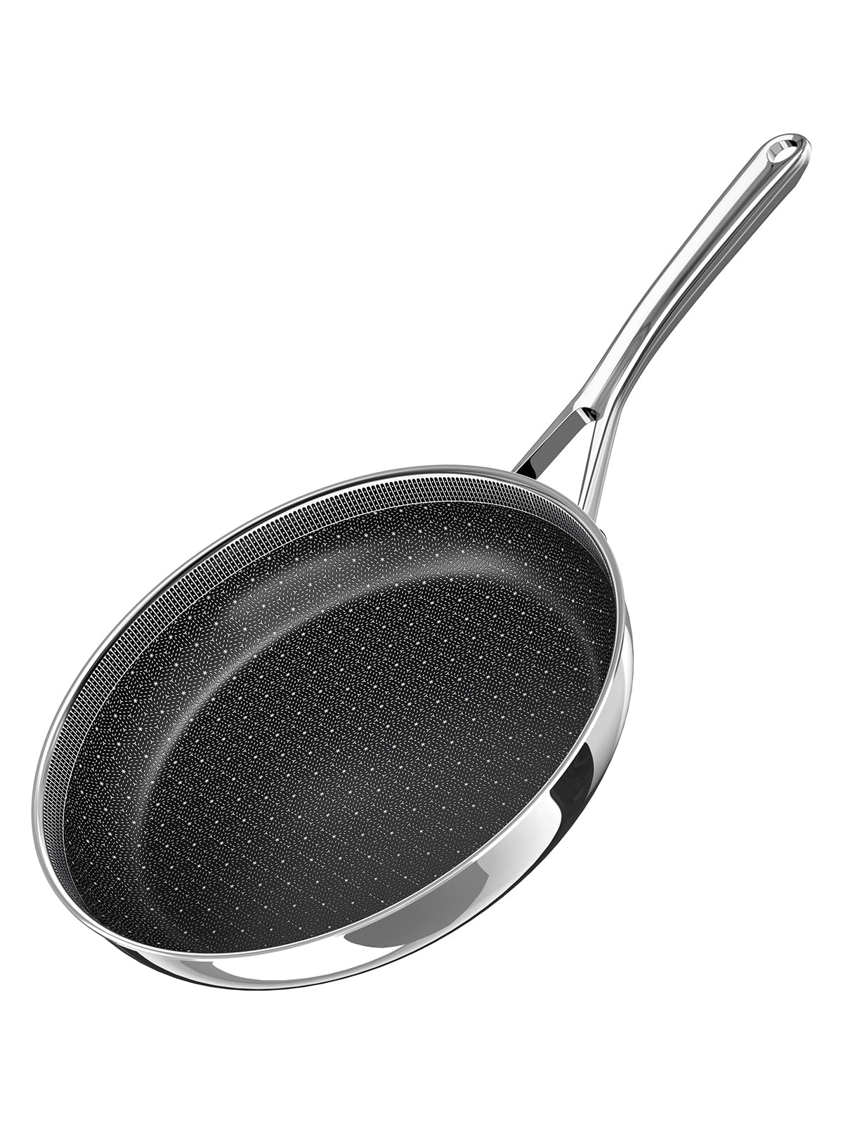 CADIVIZZO 8 inch stainless steel ceramic skillet