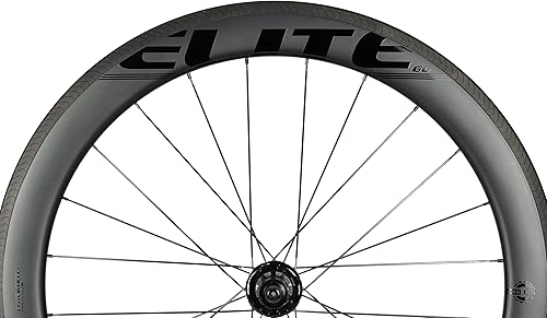 Miniatura 7 de ELITEWHEELS SLT - Ruedas de bicicleta de carretera de fibra de carbono 700C, cubo de rodamiento de cerámica sin cámara, juego de ruedas compatible