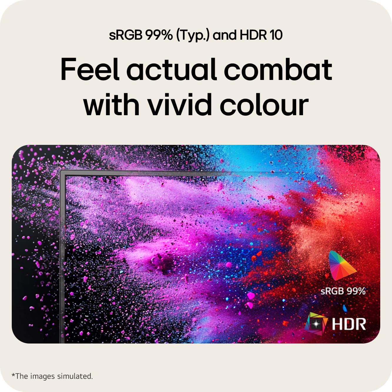 LG 24U411A-B Monitor PC 60,5 cm [23.8] 1920 x 1080 Pixel Full HD LED Nero (24IN IPS 1920X1080 120HZ 16:9 - 1300:1 250CD/M2 HDMI)
