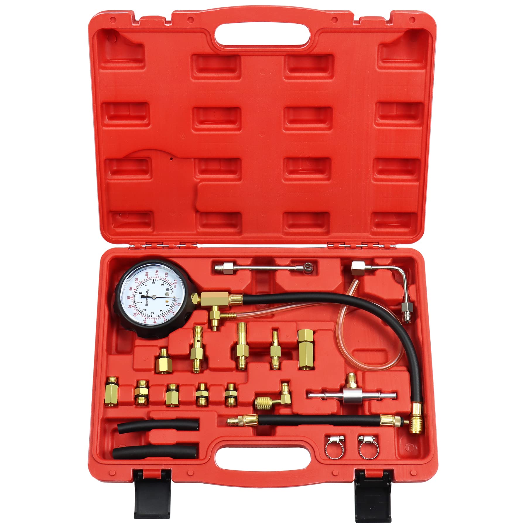 Buy JoyFans Fuel Pressure Test Kit, TU114 Fuel Injector Pump Pressure