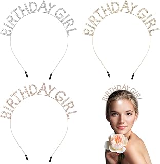 誕生日用王冠 3点セット レディース 誕生日 ティアラ ヘッドバンド 誕生日 プリンセス ヘアバンド ラインストーン フープ ティアラ プリンセス クラウン ラインストーン ハッピーバースデー アクセサリー 女性用 パーティーデコレーション用品