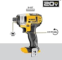 Vista 6 de DEWALT Kit de combo de perforación inalámbrico de 20V MAX, 2-Herramienta (DCK240C2)