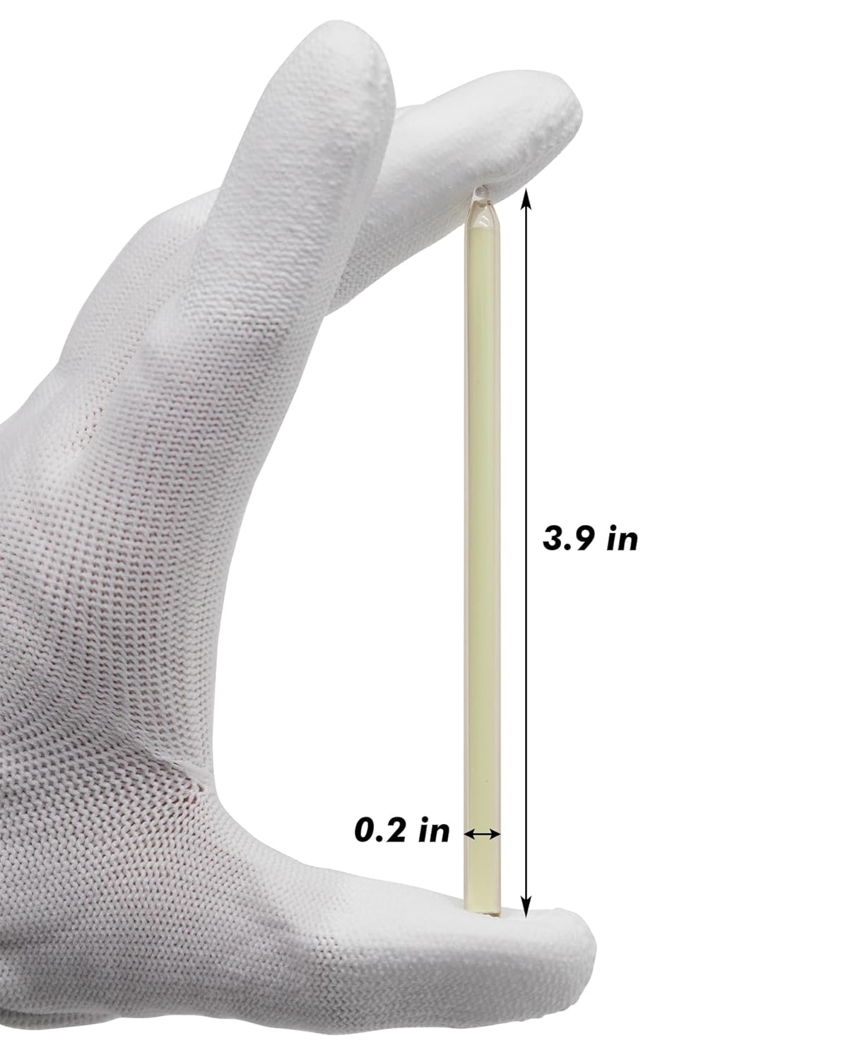 Self-Luminous Rare Earth Luminous Stick, Sustainable for 20 Years Lamp Fluorescent Rods, for Collection Display Teaching Gift