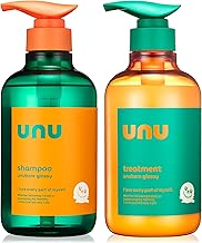Unu Shampoo & Hair Treatment, Thick Care, Smooth and Shiny Hair, High Damage Care, Cuticle Repair, 7 Kinds of Keratin, Dry Care, PPT Cleaning Ingredients, Amino Acid Cleaning Ingredients, Pear & Brown