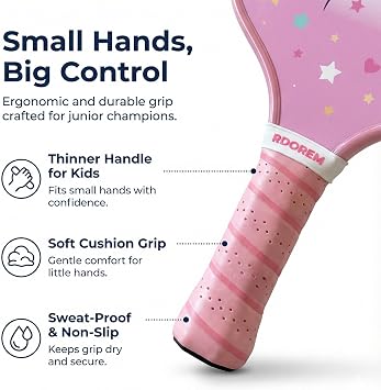 Kids Pickleball Paddle - Gift for Toddler & Kid