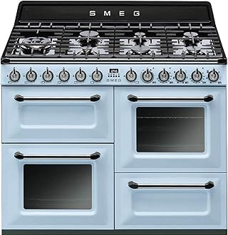 Victoria TR4110AZ Pastel Blue 110cm Dual Fuel Range Cooker