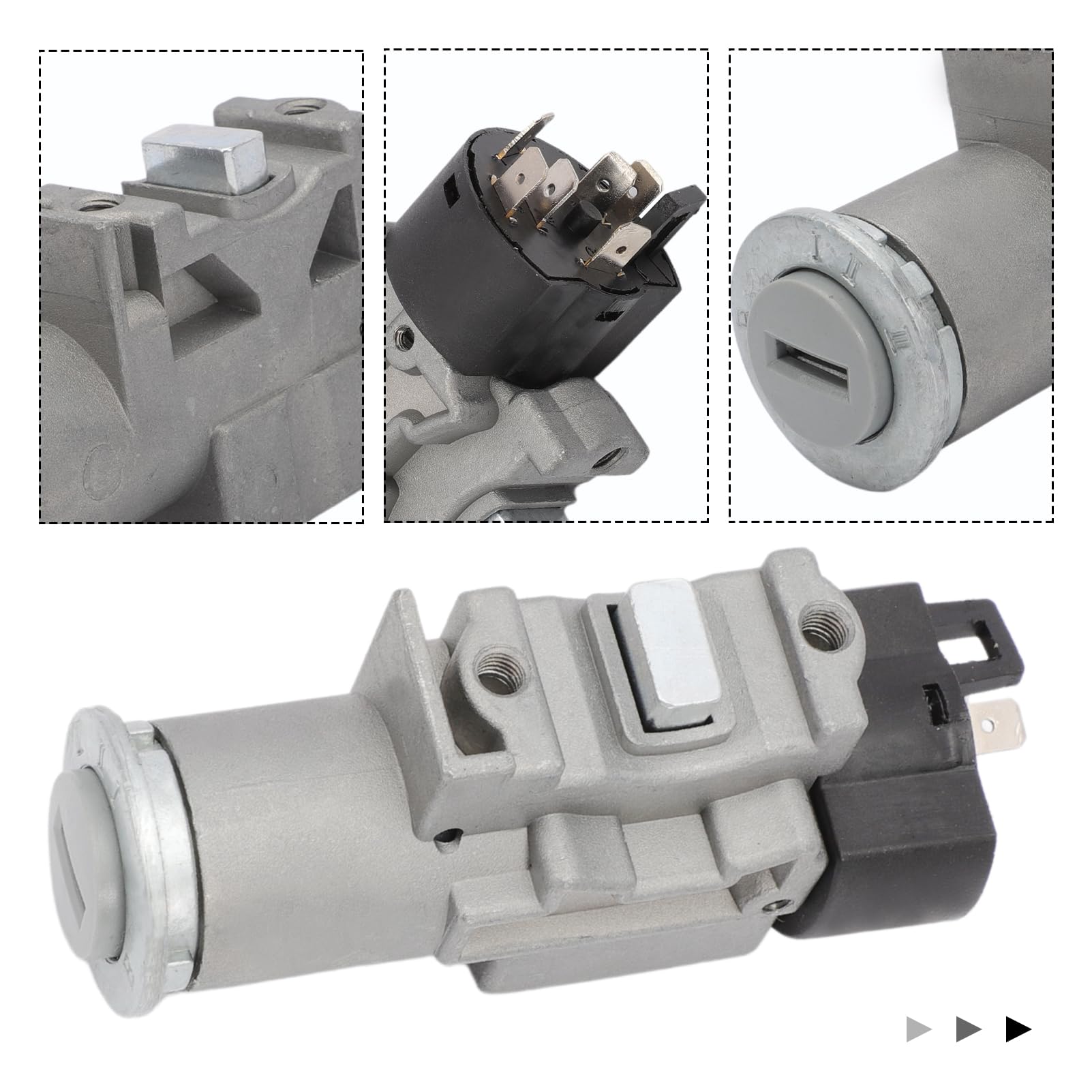 Cilindro Bloqueo Encendido para Daewoo Matiz 93741068 llave con bombin del daewoo Cerradura Encendido Bloqueo de Volante y Arranque Cerradura de Encendido