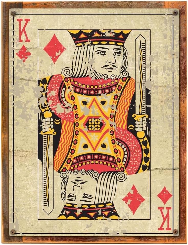 Homebody Accents King Playing Card, Den, Gameroom, Mancave