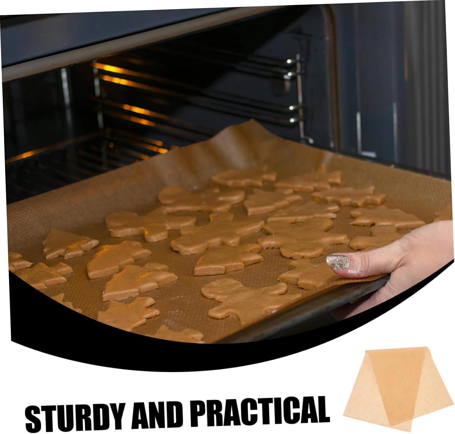 150sheets Multi-function Parchment Baking Paper Unbleached Greaseproof for Cooking for Baking and Food Wrapping