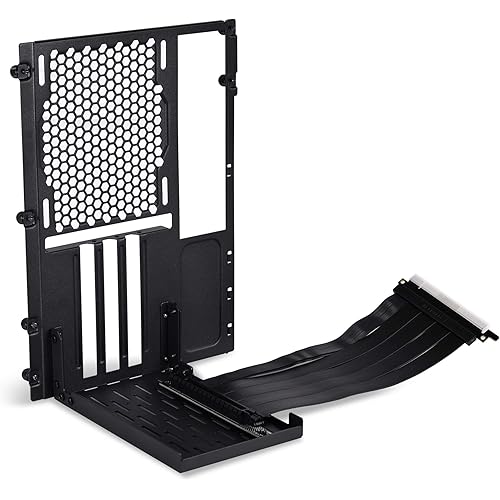Lian Li O11DMINI-1 Vertical GPU Bracket KIT/PCIE 4.0 / Black -O11DMINI-1X-4