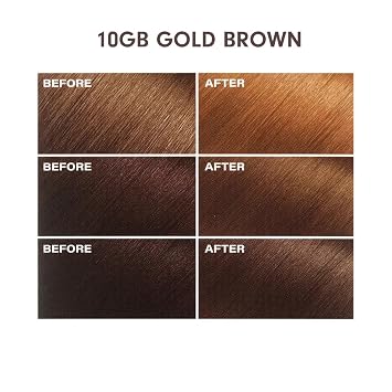 Hello Bubble Hair Color Dye Set Korean - Pack of 1 (10GB Gold Brown)