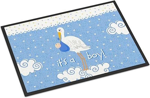 Caroline's Treasures VHA3012JMAT - Tapete para puerta delantera de 24 x 36 pulgadas, para interiores y exteriores, para entrada, antideslizante,