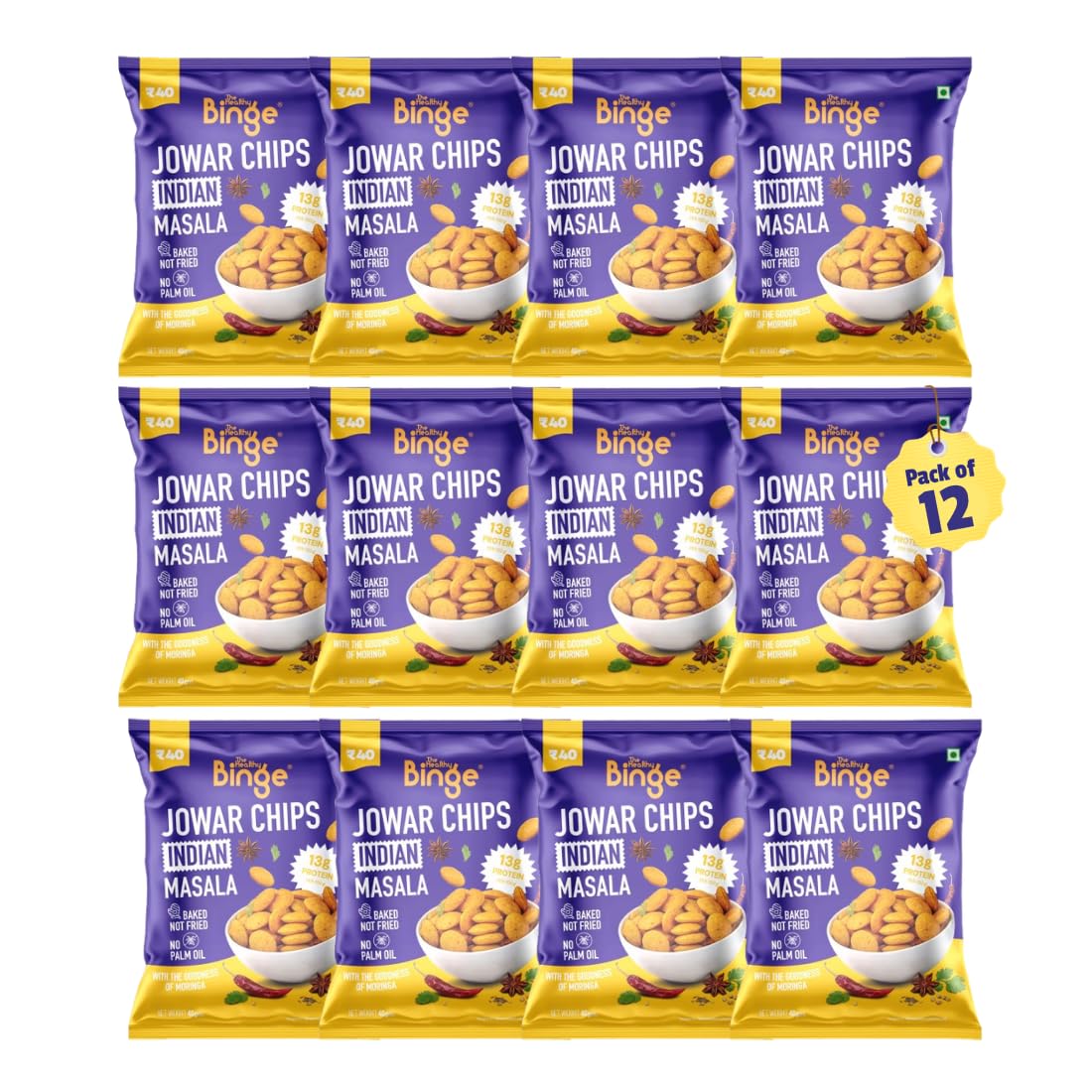 40 g (Pack of 12)
