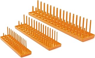 GEARWRENCH 3 Pc 1/4", 3/8" & 1/2" Dr Metric Socket Storage Tray Set | 83119
