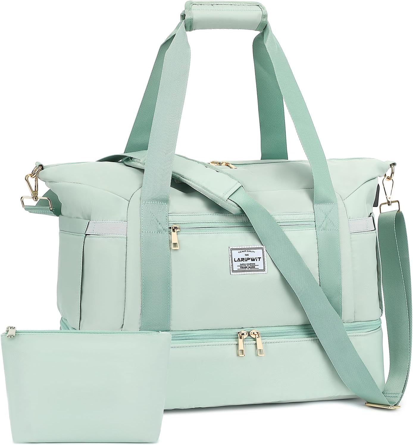 ADVEZO Weekender Bag Carry on Personal Item Travel Bag