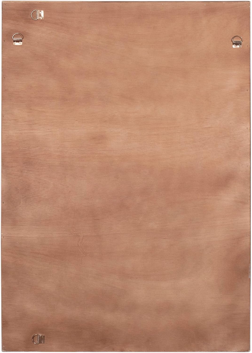 East at Main New Hampton Rectangular Coconut Shell Mirror, 39.5" H, Handcrafted Natural Coconut Shell Frame, Modern Coastal Wall Accent Decor (White)