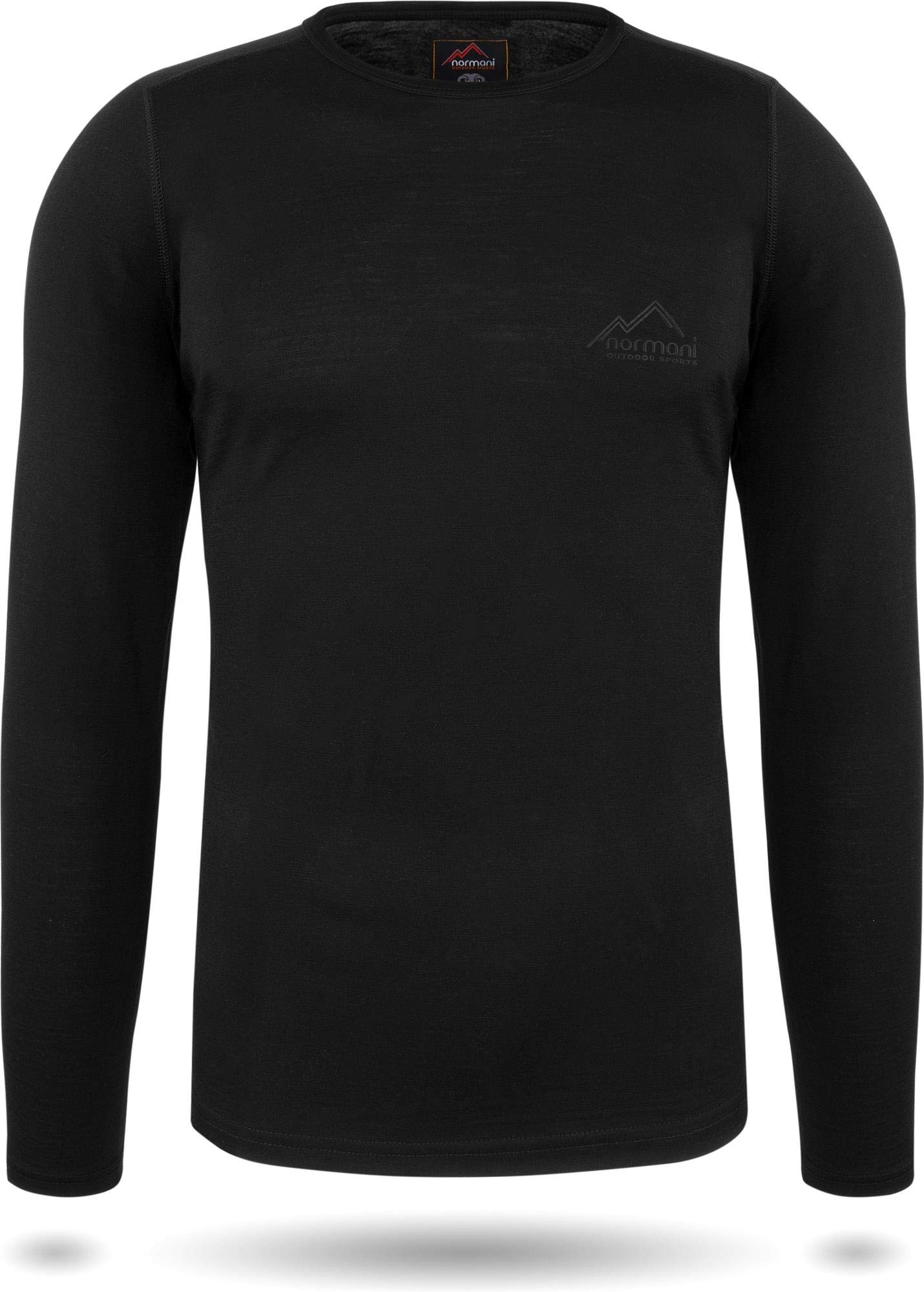 normani Herren Merino Unterwäsche-Set Garnitur (Unterhemd und Unterhose) 100% Merinowolle Thermounterwäsche Ski-Funktionsunterwäsche