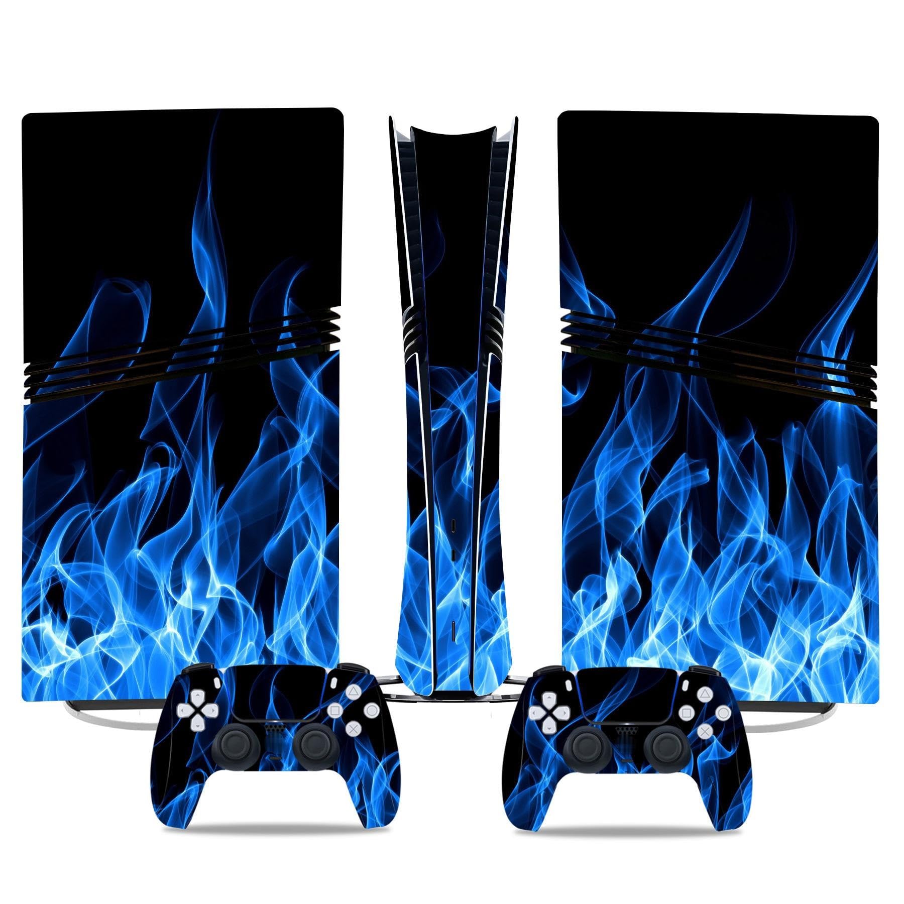 Anime pour PS5 Pro Disk Edition Skin for Console and Controllers Vinyl Sticker Durable Scratch Resistant Compatible with for PS5 Pro 99165 sans Mousse sans Bulles