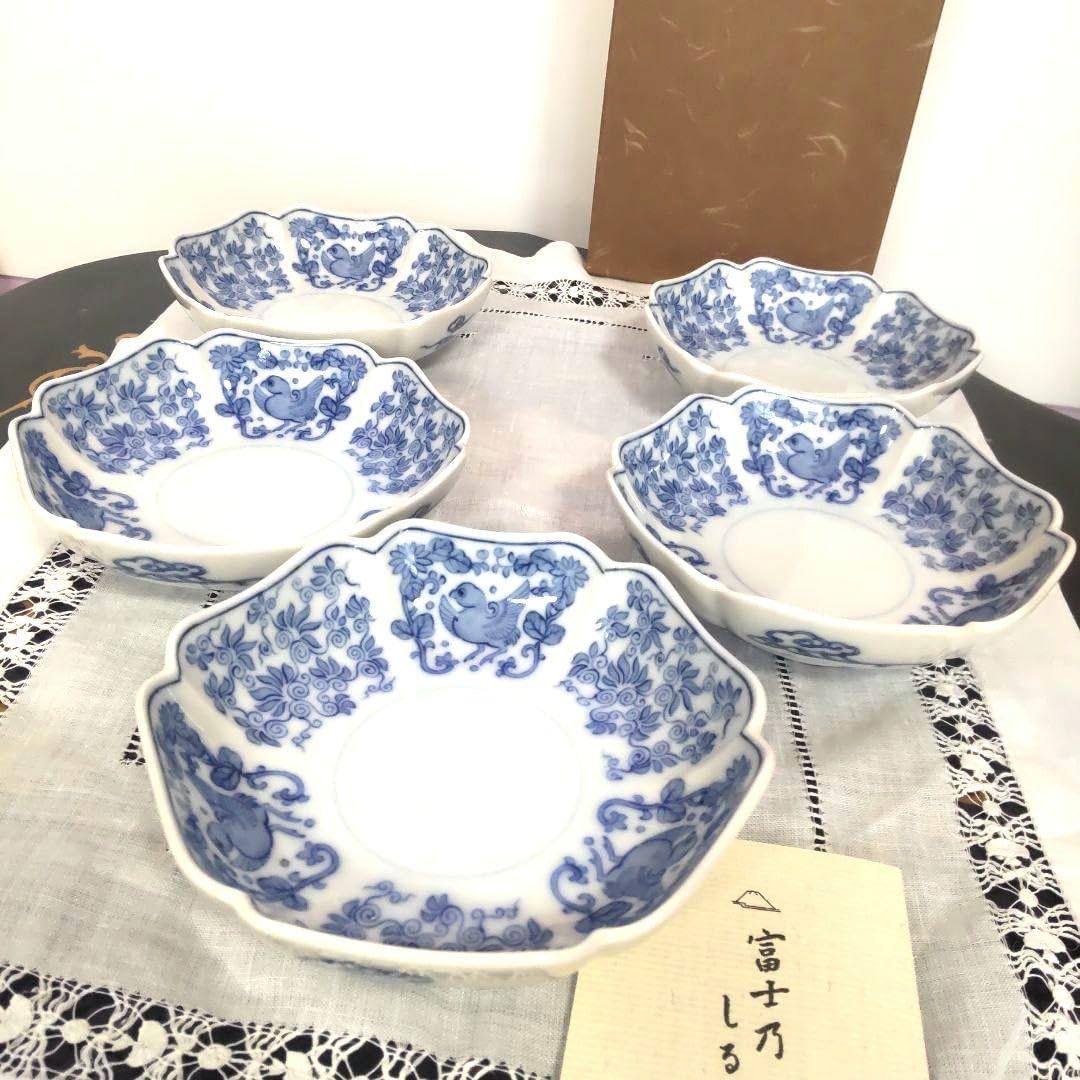【ぷよ様】深川製磁　花鳥唐草3点 ぷよ様】深川製磁 花鳥唐草3点 2025年最新】深川製磁 花鳥