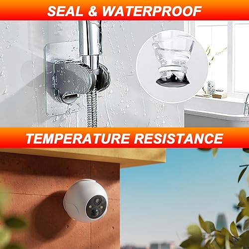 Miniatura 4 de Cinta de doble cara resistente, 9.85 pies x 0.4 pulgadas, cinta adhesiva resistente al agua, cinta adhesiva fuerte para automóvil, pared, tira de