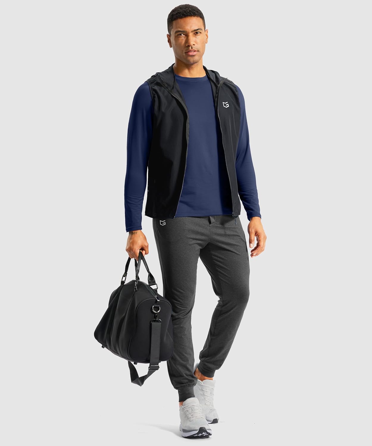 G Gradual Men's Thermal Shirts Long Sleeve Athletic Workout T-Shirts Crewneck Fleece Lind Base Layer for Men Cold Weather - Image 6