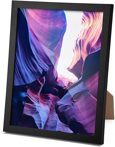 Miniatura 7 de TWING Juego de 6portarretratos de fotos de 4x6pulgadas, marco de collage de fotos para decoración de pared o exhibición de mesa, madera compuesta