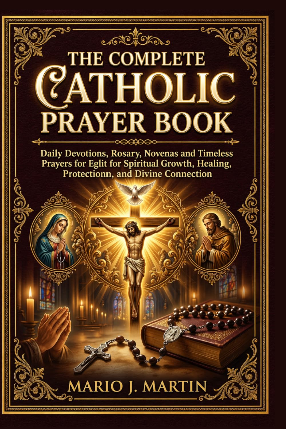 THE COMPLETE CATHOLIC PRAYER BOOK: Daily Devotions, Rosary, Novenas and Timeless Prayers for Spiritual Growth, Healing, Protection, and Divine Connection .