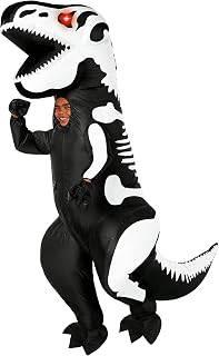 Morph Inflatable Dinosaur Costume for Kids, Skeleton T Rex Costume for Kids, Dinosaur Skeleton Costume for Kids