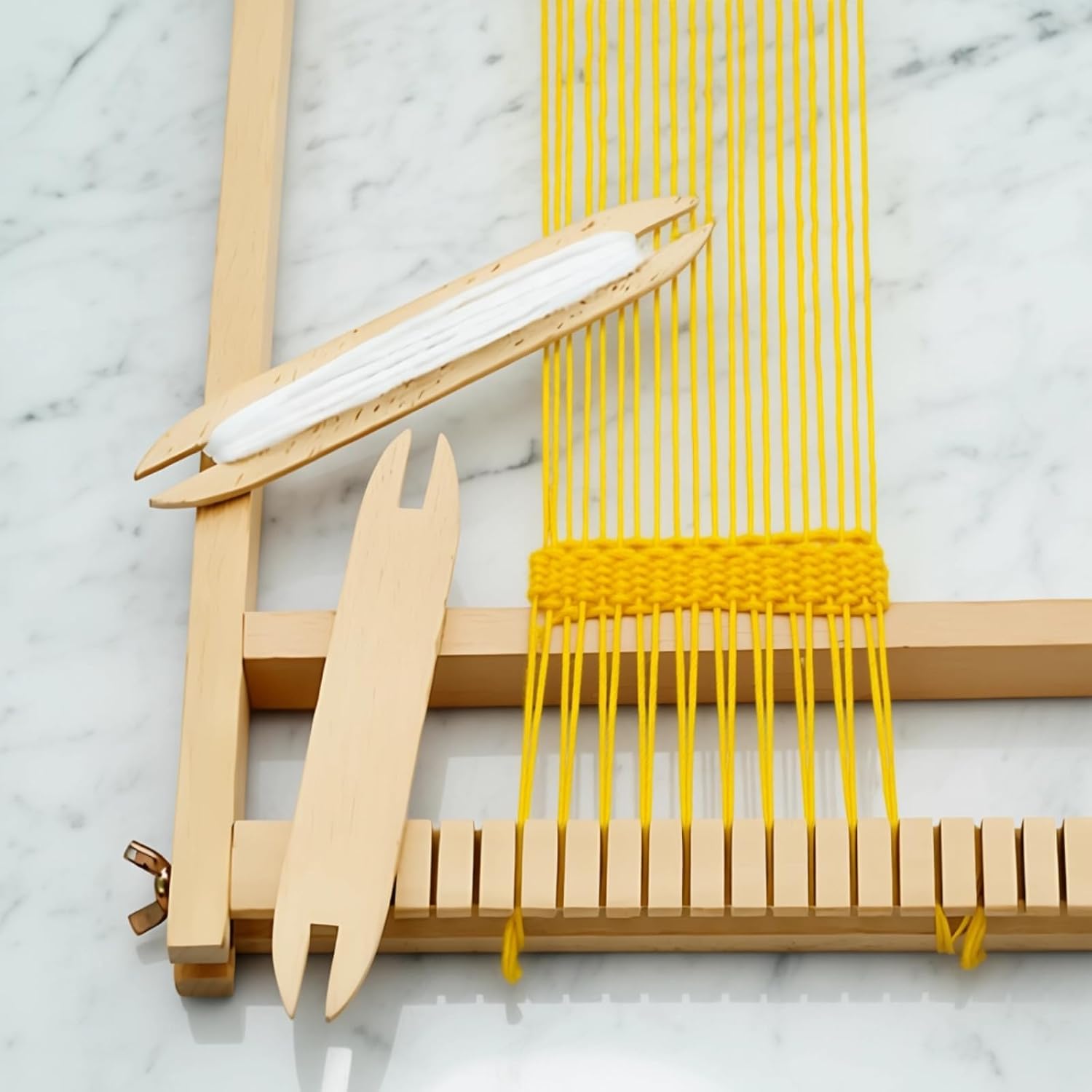 Generic Beech Wood Shuttles, Set Of 6, Weaving Tapestry Tool