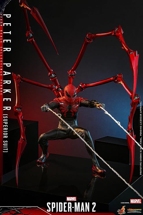 Video Game Masterpiece Marvel's Spider-Man 2 Peter Parker/Spider-Man (Superior Suit) 1/6 Scale Figure