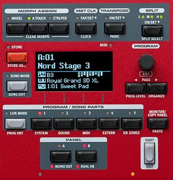 Nord Stage 3 Compact 73-Key Digital Piano with Semi-Weighted Keybed