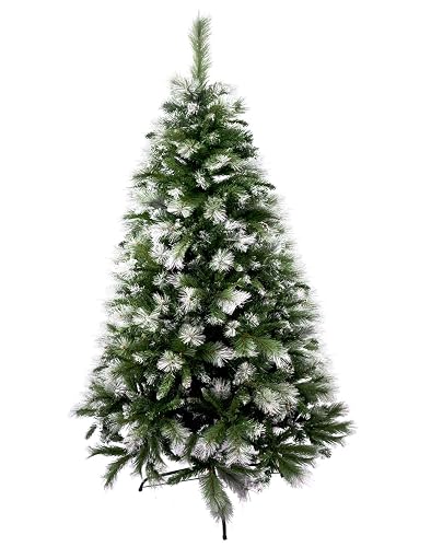 Solagua Árbol de Navidad Artificial Extra Relleno Abeto de Doble Hojas Combinada