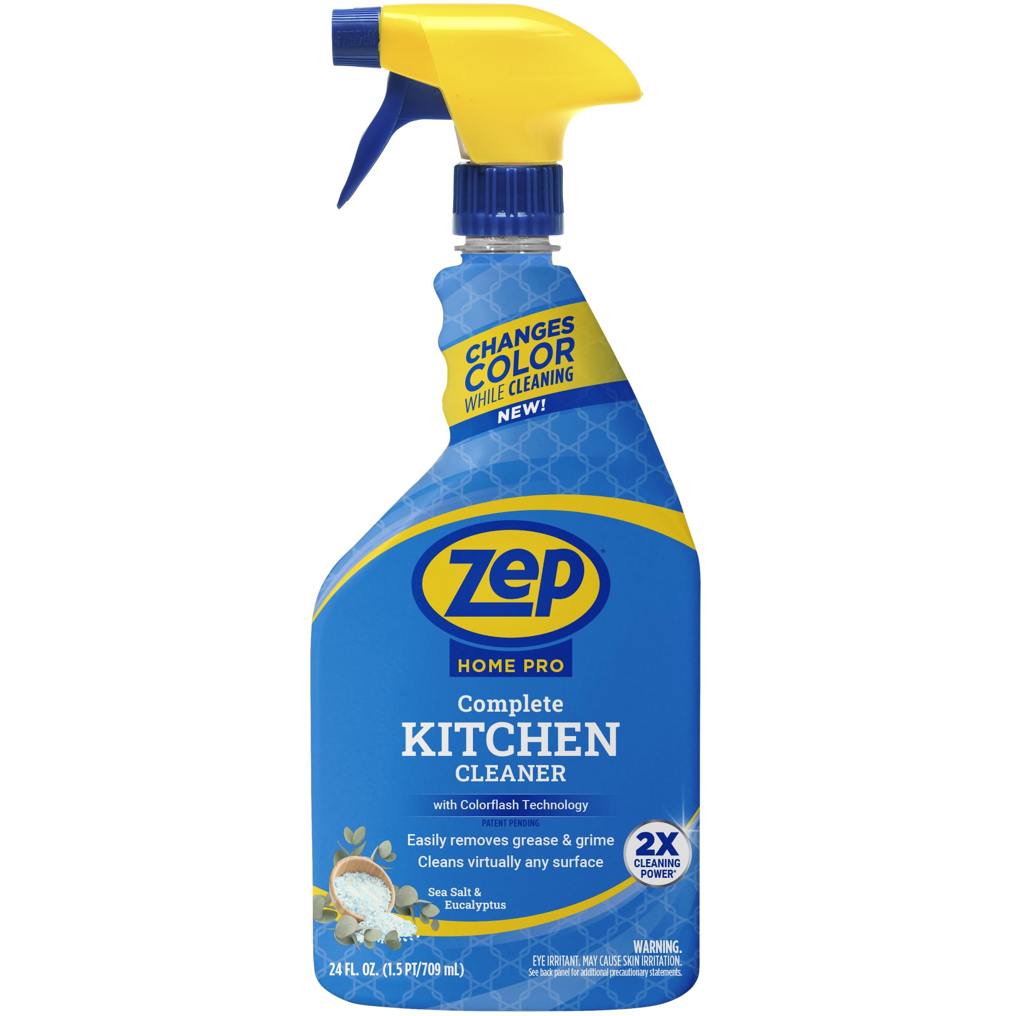 Amazon.com: Zep Home Pro Complete Kitchen Cleaner with Color Flash
