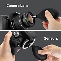 Vista 4 de Kit de limpieza de lente de cámara con hisopos de sensor Pro 10x, limpiador de sensores, compatible con Canon, Nikon, cámara réflex digital sin