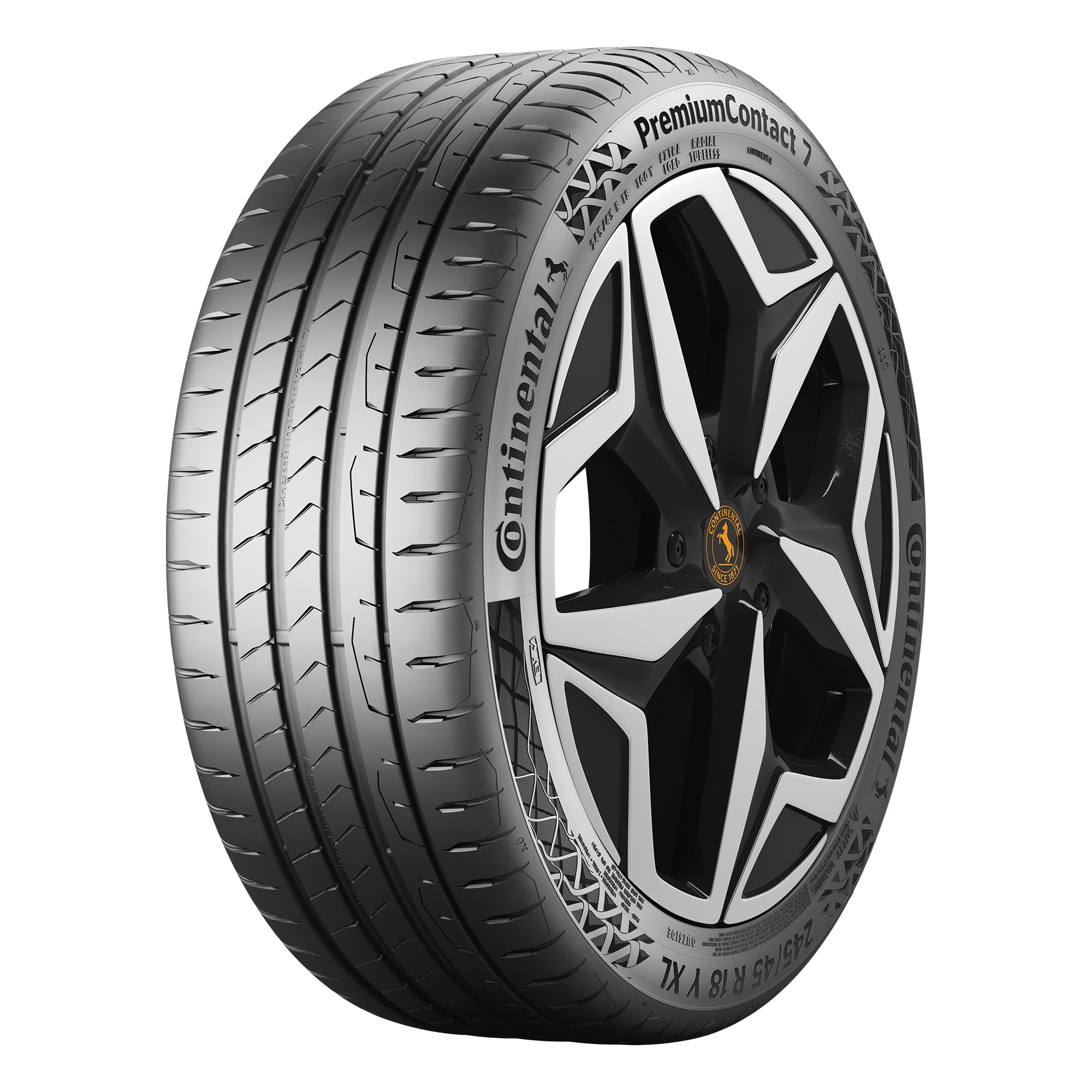 CONTINENTAL - PremiumContact 7-225/45 R 17-94Y/C/A/72dB - Neumáticos de verano