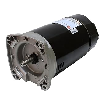 ASB843 | 2 hp 3450 RPM 56Y Frame 208-230V Square Flange Pool Motor US Electric Motor