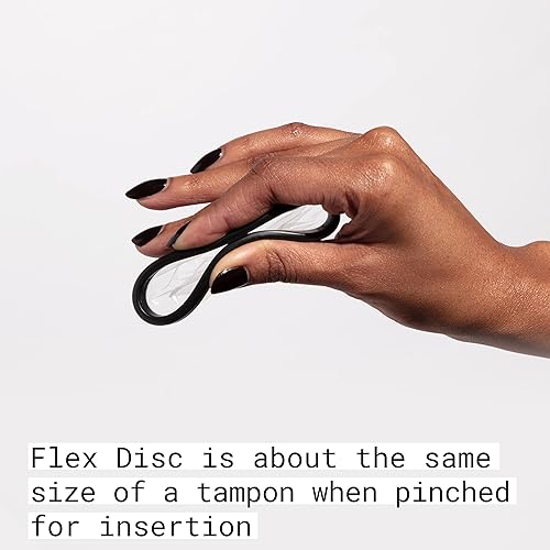Miniatura 4 de Flex Discos menstruales  Discos desechables para el período  Reduce los calambres y la sequedad  Alternativa de tampón apta para principiantes