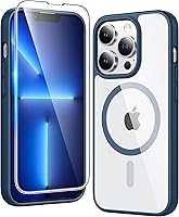 Vista 133 de FNTCASE Funda para iPhone 15 Plus: Fundas magnéticas transparentes para teléfono con protector de pantalla compatible con Magsafe Slim Anti
