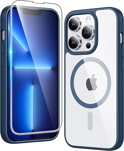 Miniatura 948 de Fntcase Funda para iPhone 15 Plus y 14 Plus de 6.7 pulgadas, magnética, a prueba de golpes de grado militar, antiamarilleo, delgada, protectora