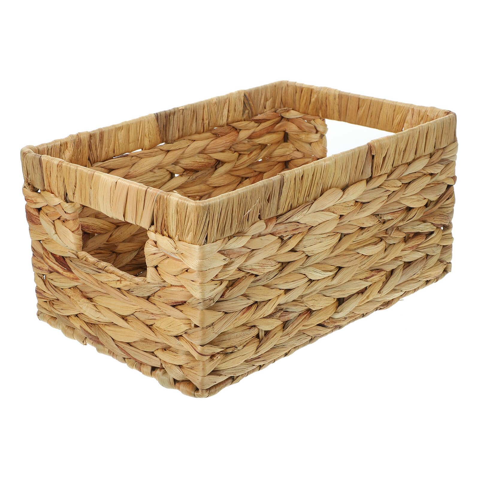 Kleine Geflochtener Größe Aufbewahrungskorb, Beige, Zuhause