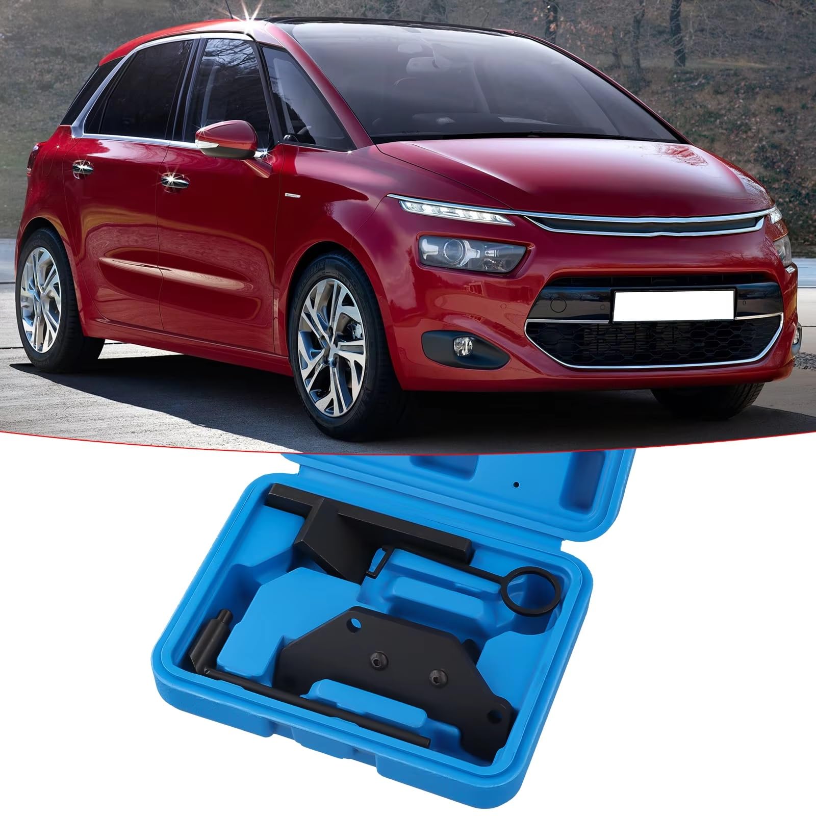 Strumento Bloccaggio Motore Compatibile con Citroen per Berlingo IV per C4 Aircross 2018 2019 2020 Motore A Benzina Cintura Albero A Camme Timing Tool Kit