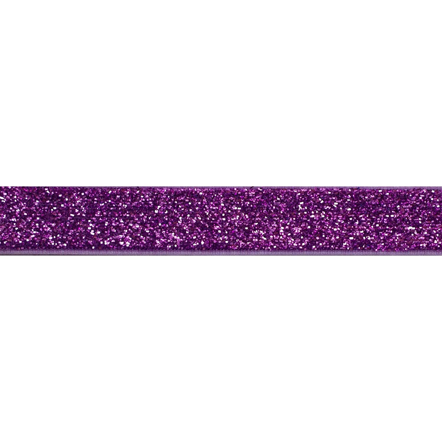 YYCRAFT Glitzer-Band Elastisch – 4,5 M Glitzerndes Gummiband Für Haarbänder & DIY (1,6 Cm Breit)