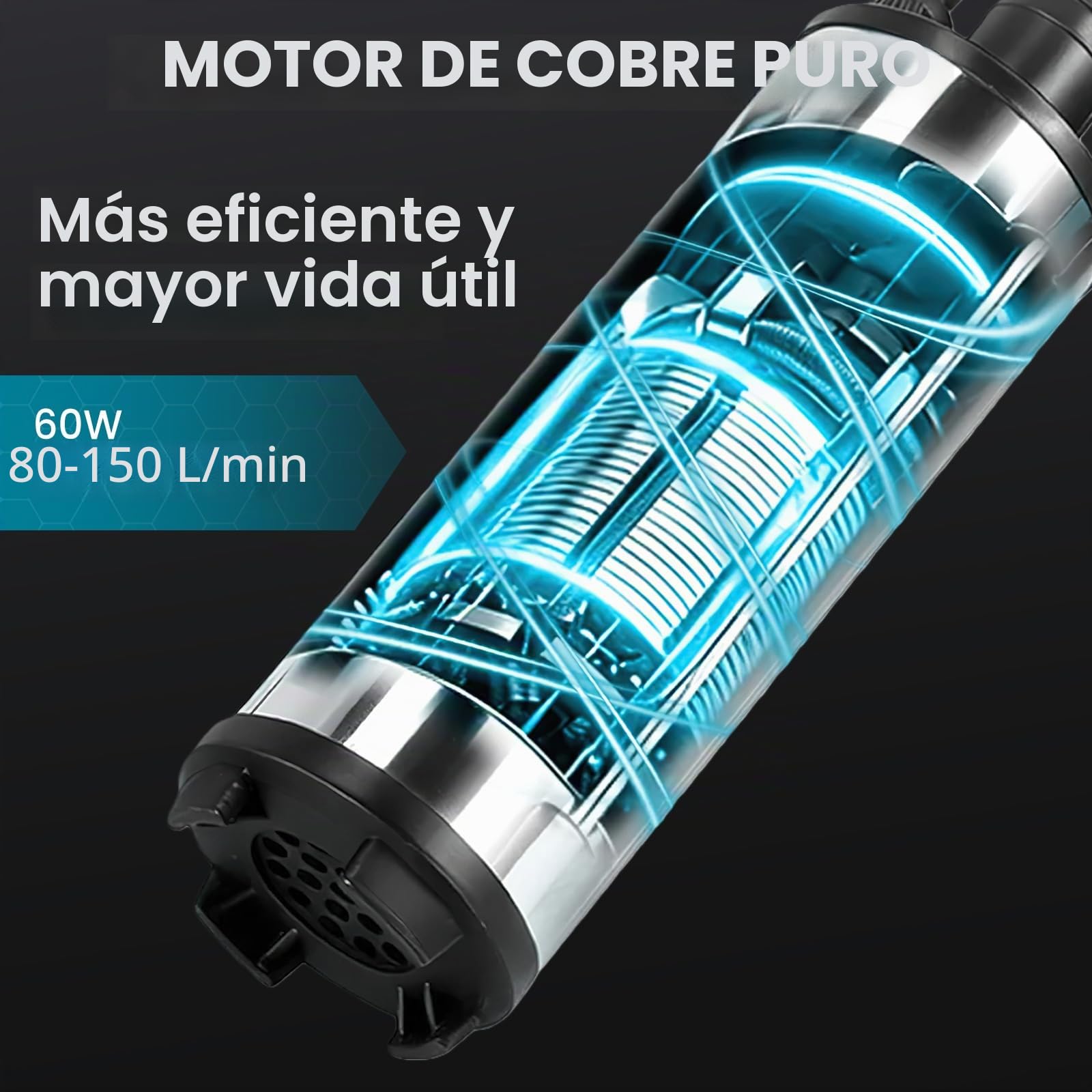 Bomba de agua portátil para batería de litio Makita de 18 V, bomba de transferencia de 21 V con cable de 5 m, bomba de agua eléctrica para piscinas, acuarios, fuentes, estanques y juegos de agua